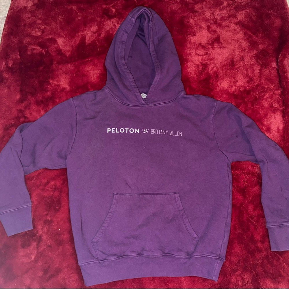 Peloton Brittany Allen Purple Sweatshirt